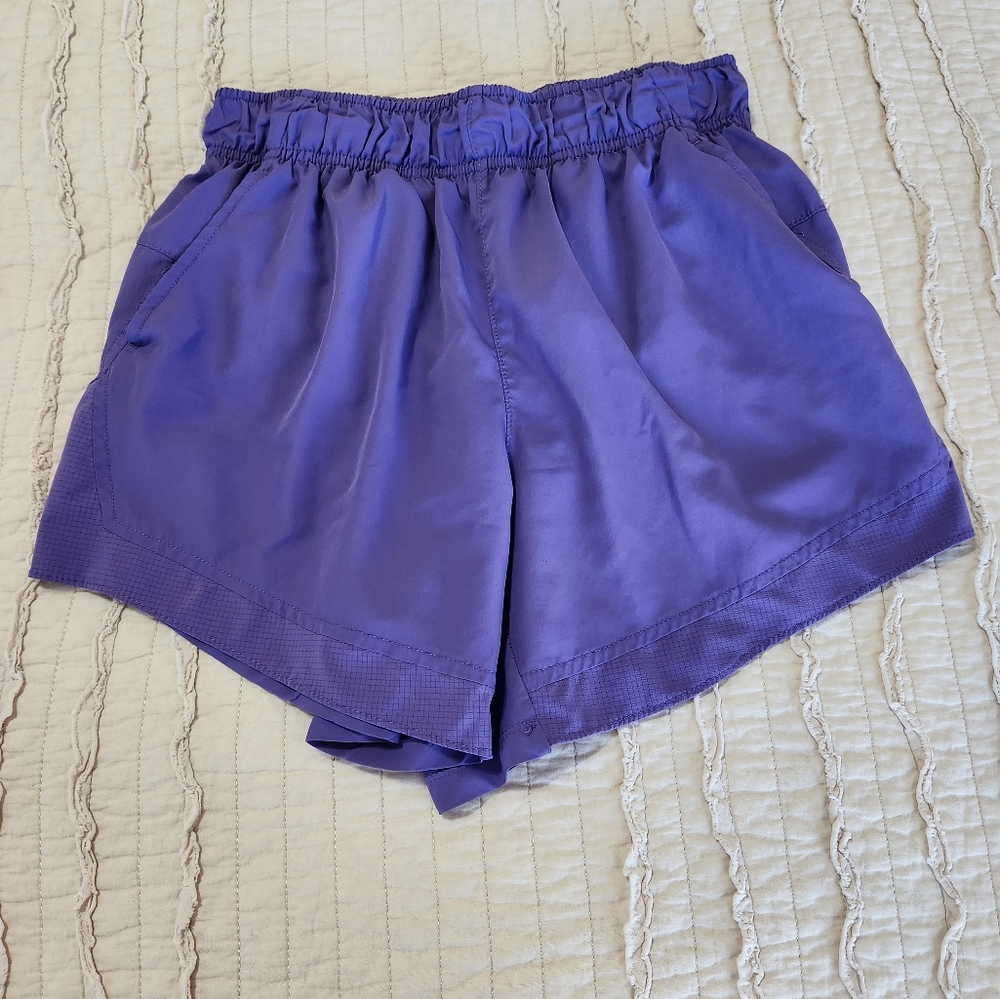 Athletic Works Women's Core Running Shorts, Size S, Purple